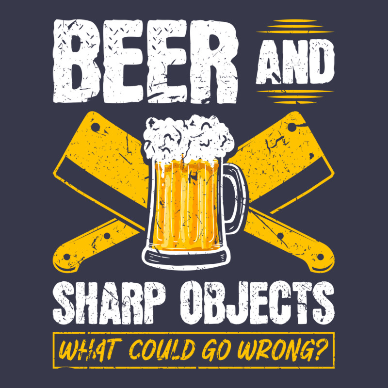 Beer Sharp Objects What Could Go Wrong Butcher Hum Long Sleeve Shirts | Artistshot