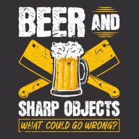 Beer Sharp Objects What Could Go Wrong Butcher Hum Vintage Hoodie And Short Set | Artistshot