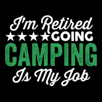 Im Retired Going Camping Is My Job Camping Summer Men's Long Sleeve Pajama Set | Artistshot