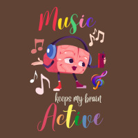 Aphasia Day Awareness Music Keeps My Brain Active T-shirt | Artistshot