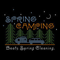 Spring Camping Quote Men's Long Sleeve Pajama Set | Artistshot