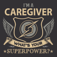 Caregiver Superpower Vintage Hoodie And Short Set | Artistshot