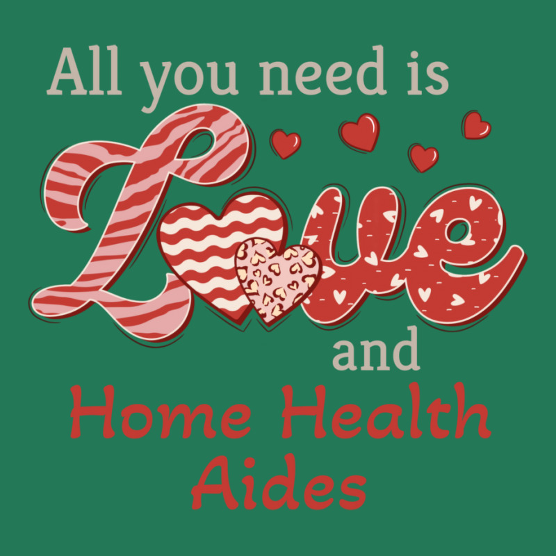 Home Health Aide Love Hearts Chocolate Vintage Val Ladies Fitted T-Shirt by alghcamesc | Artistshot