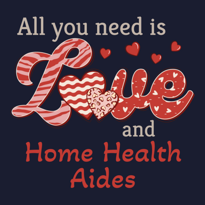 Home Health Aide Love Hearts Chocolate Vintage Val Women's V-Neck T-Shirt by alghcamesc | Artistshot