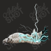 Cat Lightning   1 Ladies Fitted T-shirt | Artistshot