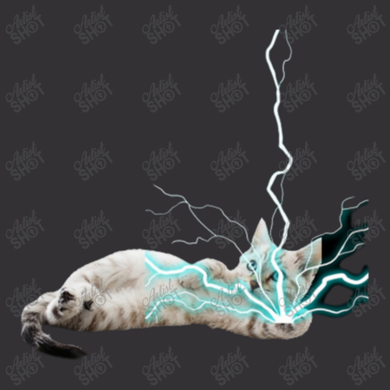 Cat Lightning   1 Vintage Hoodie by Reynaldo K Dennis | Artistshot