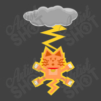 Cat Lightning Funny Vintage T-shirt | Artistshot