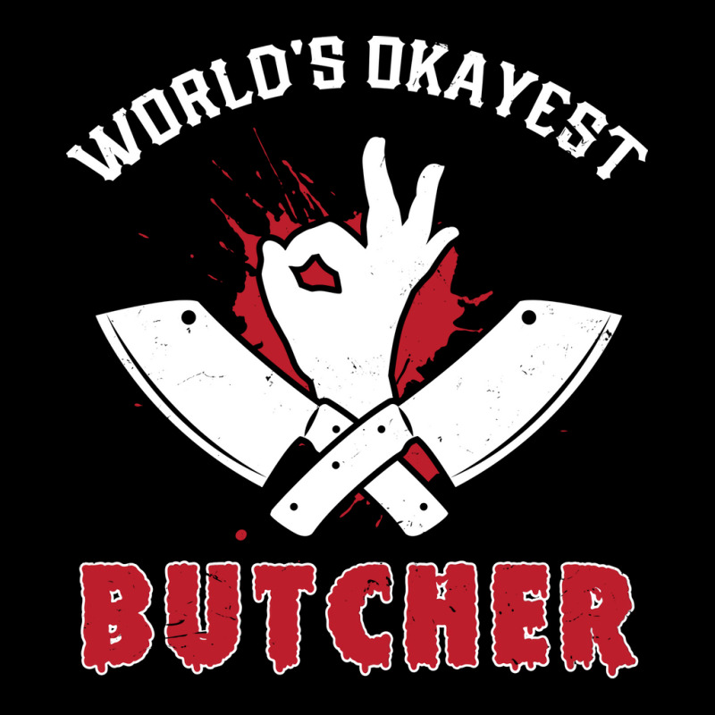 Worlds Okayest Butcher Butcher Meat Men's Long Sleeve Pajama Set | Artistshot