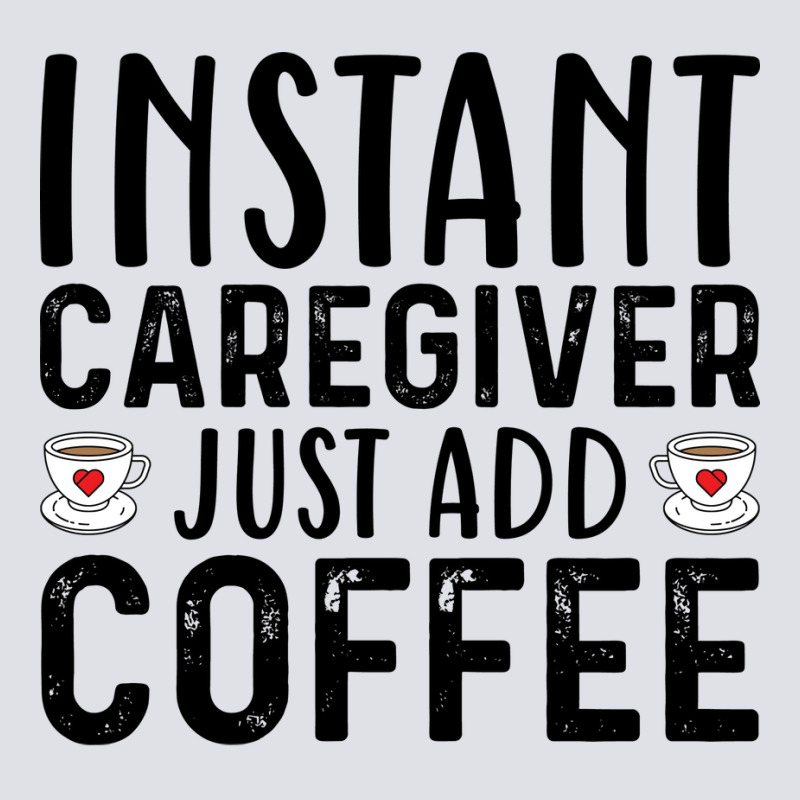 Instant Caregiver Just Add Coffee Blue Bucket Hat by azweenconsuj | Artistshot