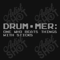 Definition Of A Drummer Baby Bibs | Artistshot