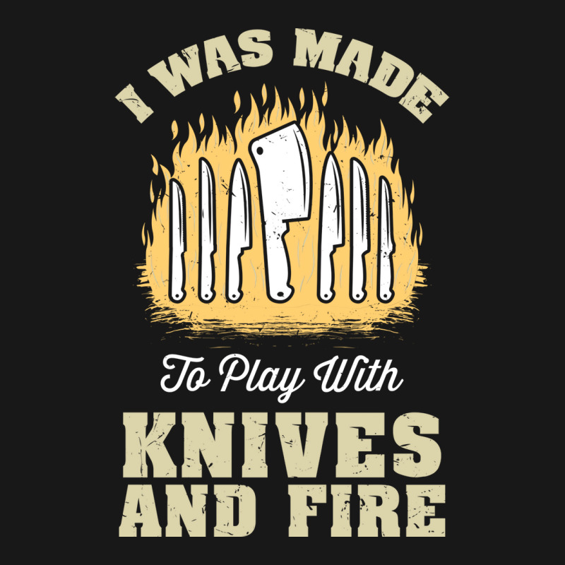 I Was Made To Play With Knives And Fire Travel Flannel Shirt by blumenrubanq | Artistshot