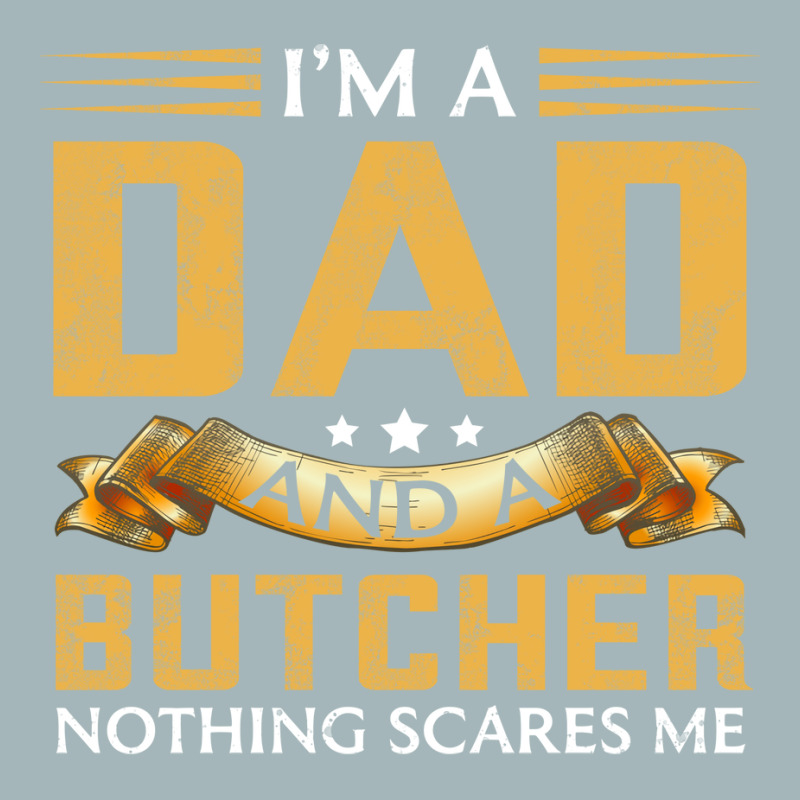 Im A Dad And A Butcher Funny Father Music Unisex Sherpa-Lined Denim Jacket by blumenrubanq | Artistshot