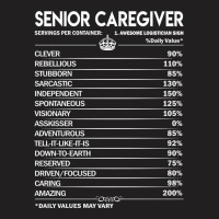 Senior Caregiver T  Daily Factors 2 Gift Item Tee T-shirt | Artistshot