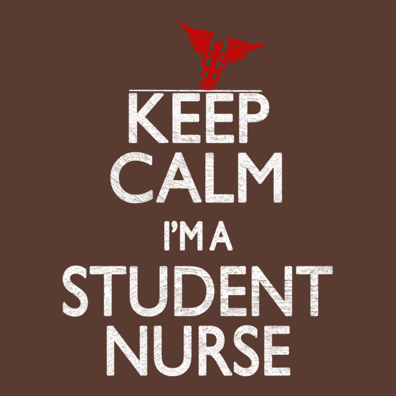 Keep Calm Im A Student Nurse Quote Adjustable Cap by pengelthachus | Artistshot