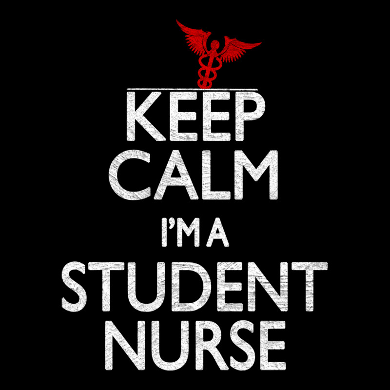 Keep Calm Im A Student Nurse Quote Kids Cap by pengelthachus | Artistshot