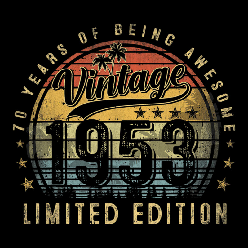 70 Year Old Gifts Vintage 1953 Limited Edition 19t Long Sleeve Shirts by tamicam | Artistshot