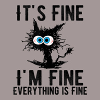 It's Fine I'm Fine Everything Is Fine Funny Cat Ki Vintage Short | Artistshot