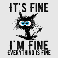 It's Fine I'm Fine Everything Is Fine Funny Cat Ki Unisex Jogger | Artistshot