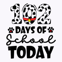 Cute Dalmatian 102 Days Of School Today Dog Lover Tank Top | Artistshot