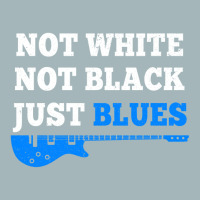 Not White Not Black Just Blues Mens T Shirt Music Unisex Sherpa-lined Denim Jacket | Artistshot