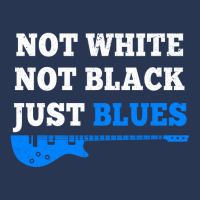 Not White Not Black Just Blues Mens T Shirt Music Ladies Denim Jacket | Artistshot