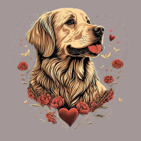 Funny Golden Retriever Dog Valentine Day T Shirt Vintage Short | Artistshot