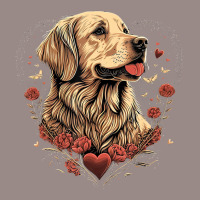 Funny Golden Retriever Dog Valentine Day T Shirt Vintage T-shirt | Artistshot