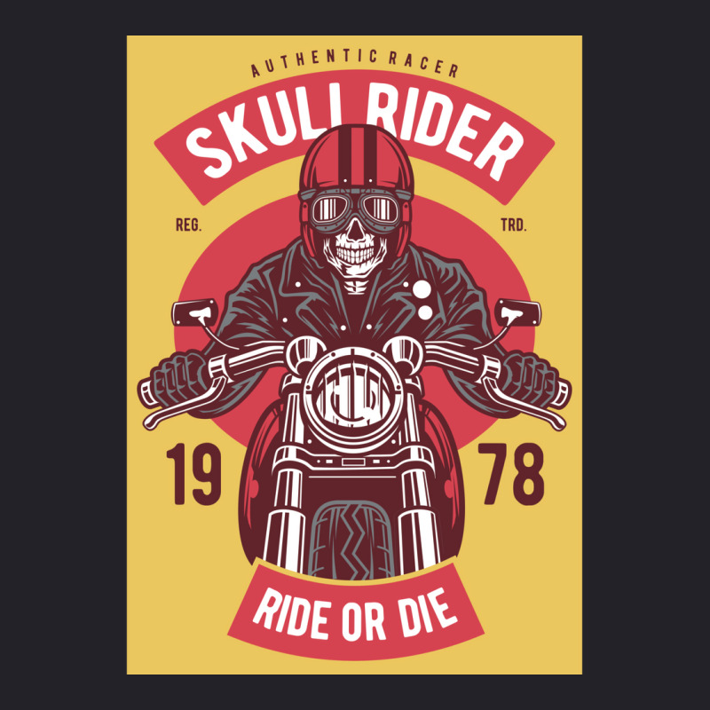 Skull Rider Ride Or Die Unisex Sherpa-Lined Denim Jacket by mpofykurpesl | Artistshot