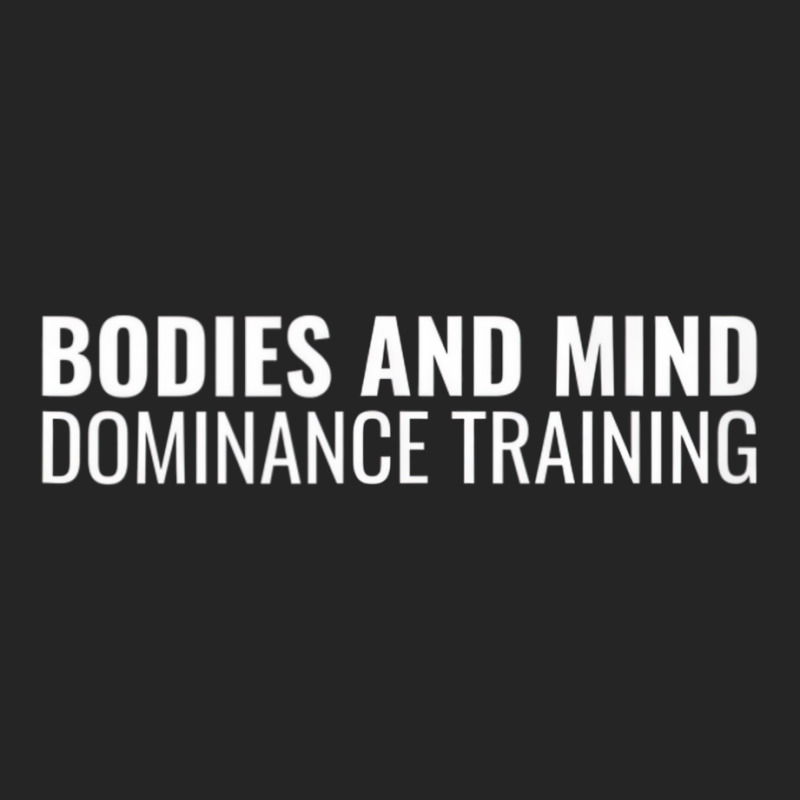 Bodies And Mind Dominance Training Tank Top Unisex Hoodie by stelmack | Artistshot