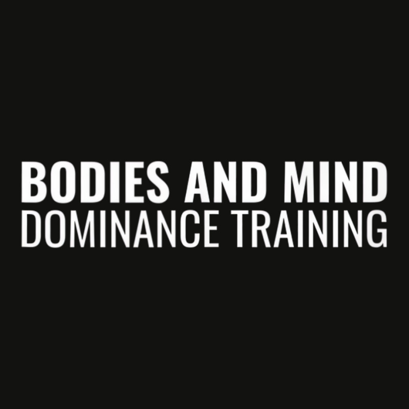 Bodies And Mind Dominance Training Tank Top Scorecard Crop Tee by stelmack | Artistshot