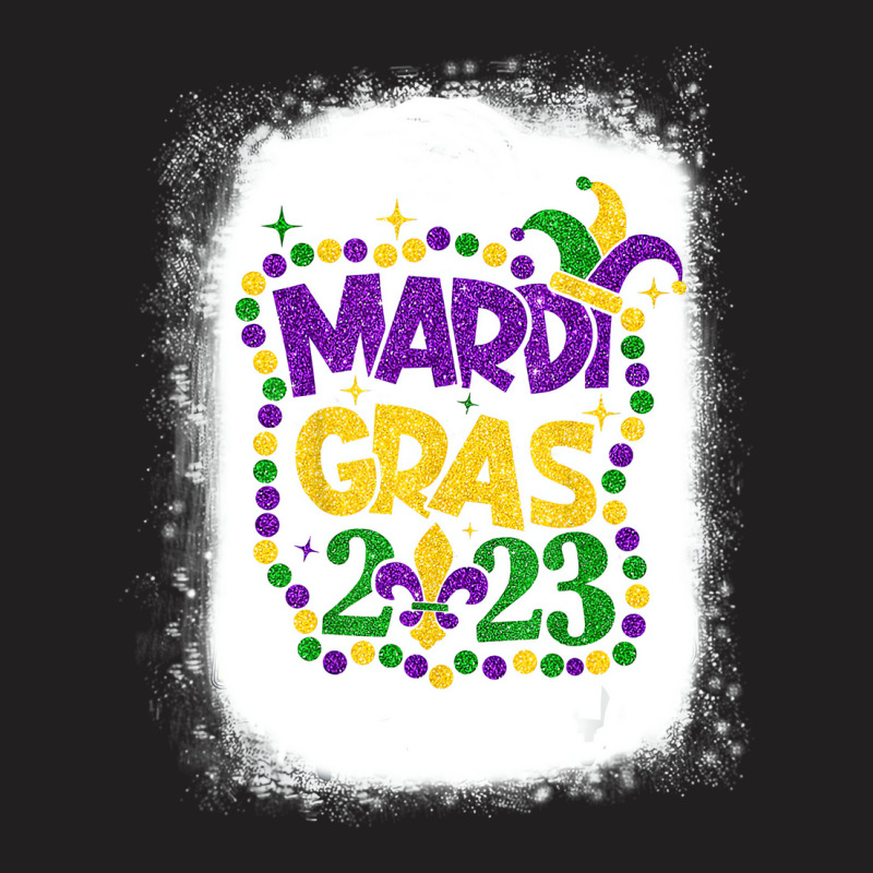 Bleached Mardi Gras 2023 Jester Outfit Kids Girl B T-Shirt by darinstan | Artistshot