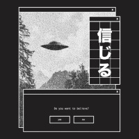 Ufo Vaporwave Aesthetic  Japanese 80s Synthwave  J T-shirt | Artistshot