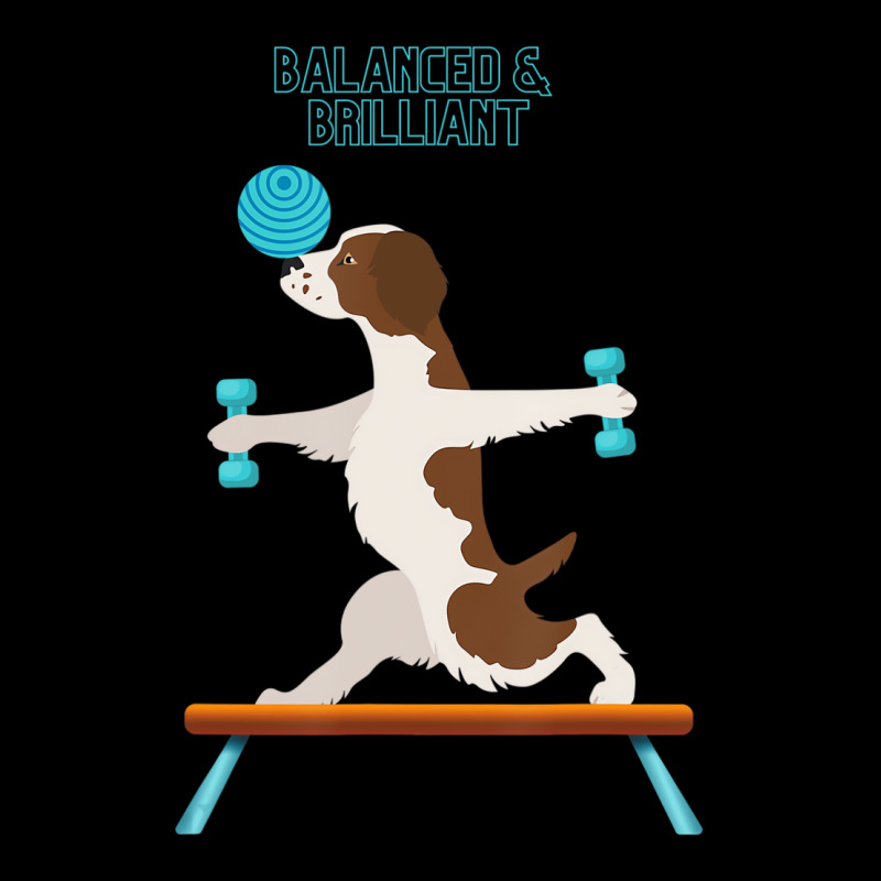 Brittany Dog Funny Fun Gym Workout Balanced & Bril Unisex Jogger | Artistshot