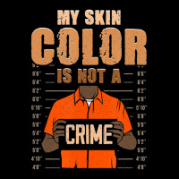 My Skin Color Is Not A Crime Black History Month B Men's 3/4 Sleeve Pajama Set | Artistshot