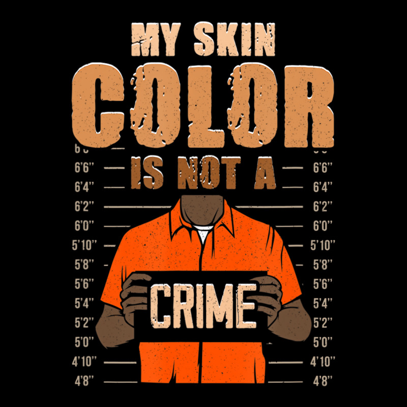 My Skin Color Is Not A Crime Black History Month B Men's 3/4 Sleeve Pajama Set | Artistshot