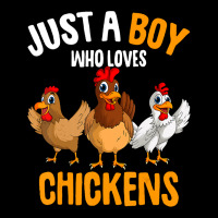 Just A Boy Who Loves Chickens Kids Boys Chicken T Graphic T-shirt | Artistshot