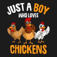 Just A Boy Who Loves Chickens Kids Boys Chicken T Hoodie & Jogger Set | Artistshot