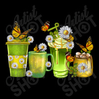 Daisy Coffee Cups With Butterfly Pocket T-shirt | Artistshot