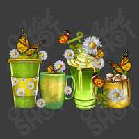 Daisy Coffee Cups With Butterfly Men's Polo Shirt | Artistshot