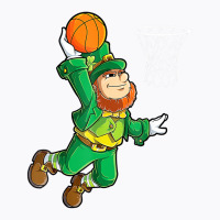 Leprechaun Basketball Dunk St Patricks Day Boys Me T-shirt | Artistshot