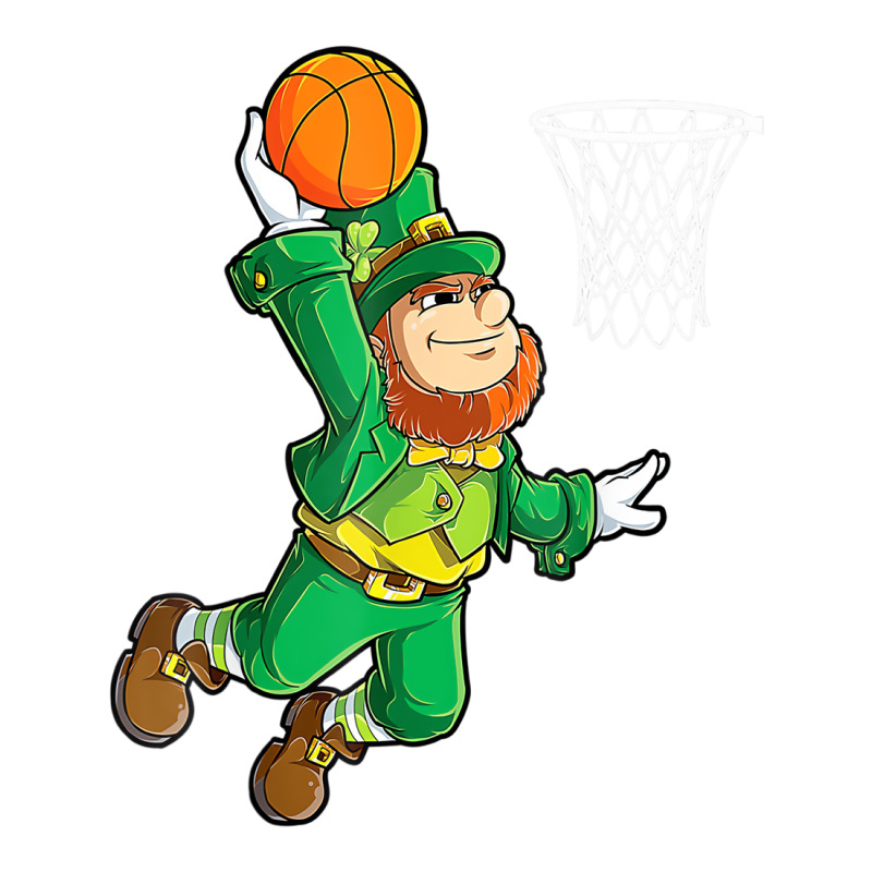 Leprechaun Basketball Dunk St Patricks Day Boys Me Unisex Hoodie | Artistshot