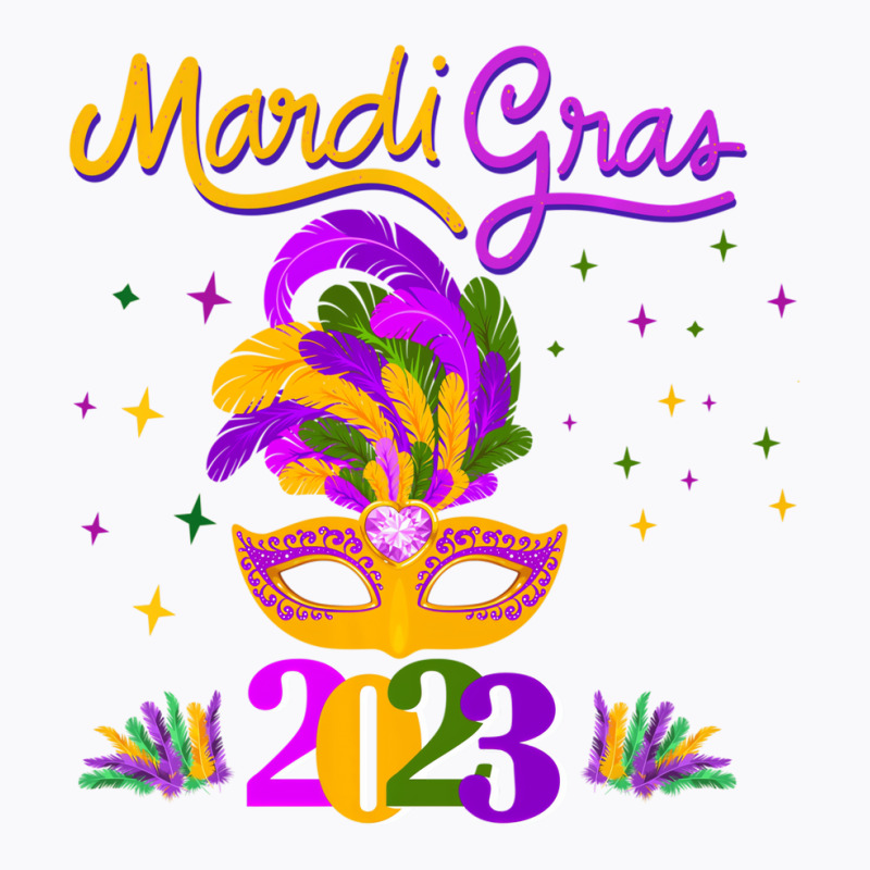 Mardi Gras 2023 Costume With Mask Sweatshirt T-shirt | Artistshot