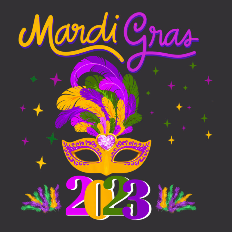 Mardi Gras 2023 Costume With Mask Sweatshirt Vintage Hoodie | Artistshot