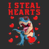 I Steal Hearts Valentines Day Dinosaur Boys Men Lo Exclusive T-shirt | Artistshot