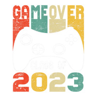 Game Over Class Of 2023 Video Games Vintage Gradua Baby Tee | Artistshot