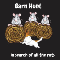 Funny Barn Hunt   In Search Of Rats With Jack Russ T-shirt | Artistshot