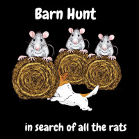 Funny Barn Hunt   In Search Of Rats With Jack Russ Graphic T-shirt | Artistshot