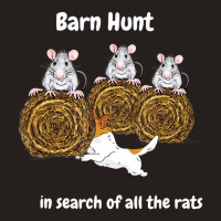 Funny Barn Hunt   In Search Of Rats With Jack Russ Tank Top | Artistshot