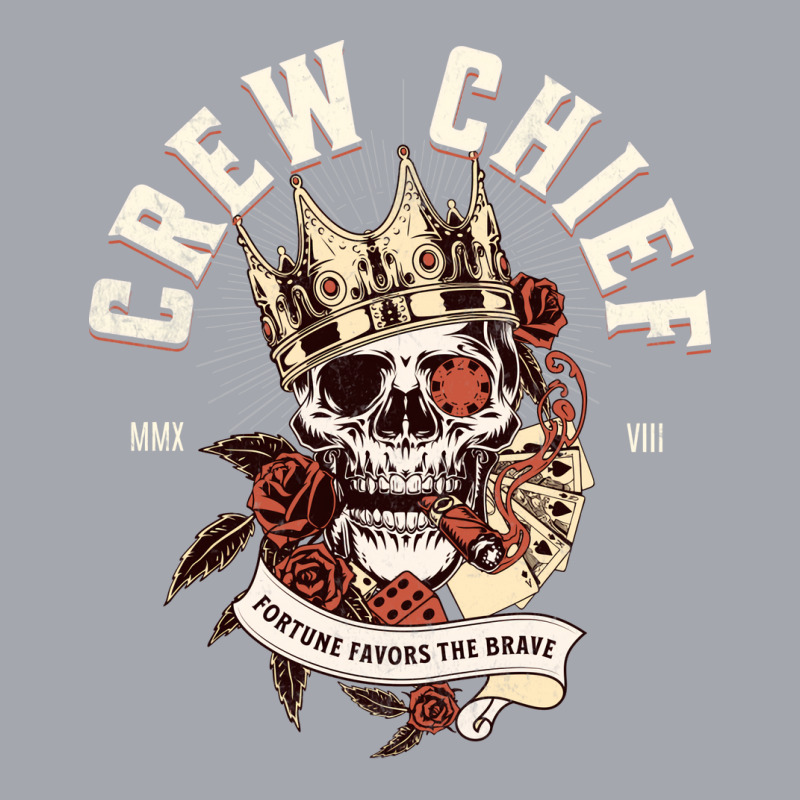 Crew Chief Skull With Cigar Design Long Sleeve Shirts by zekrinatorer | Artistshot