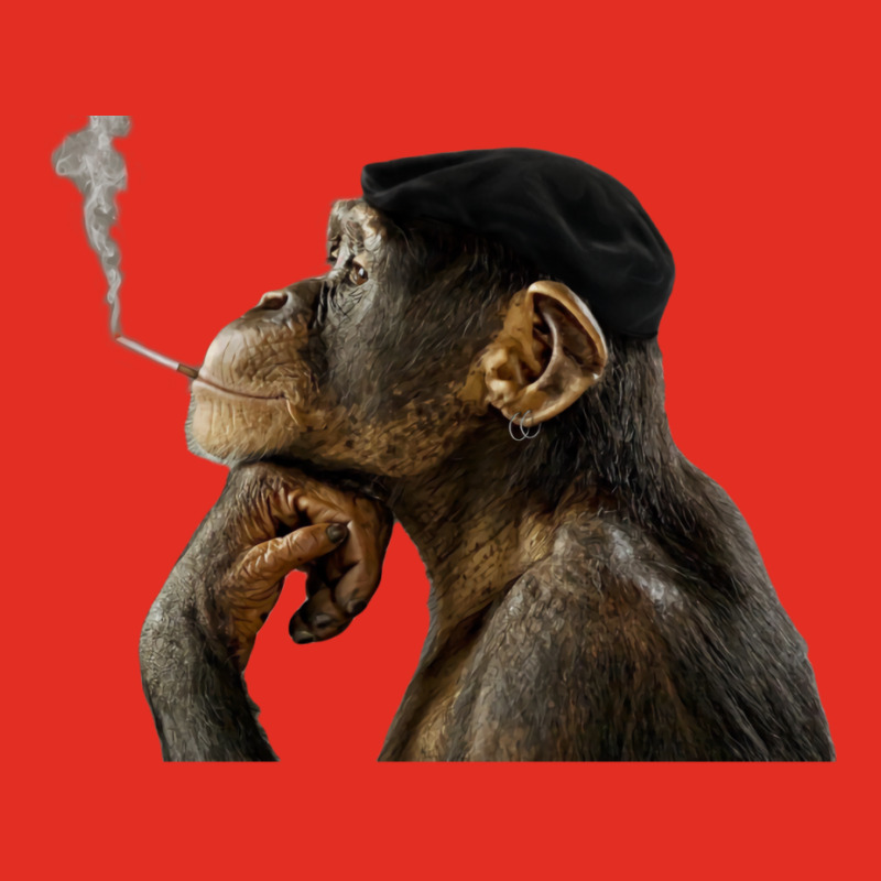 Cigarrete Smoking Monkey 80s Graphic T-shirt | Artistshot